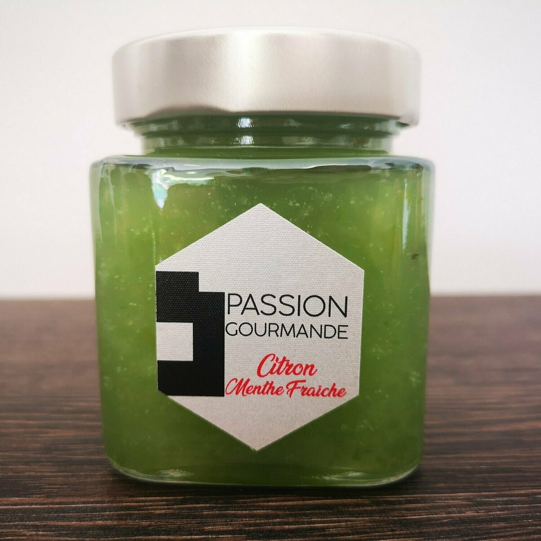 Confiture Citron Menthe fraiche