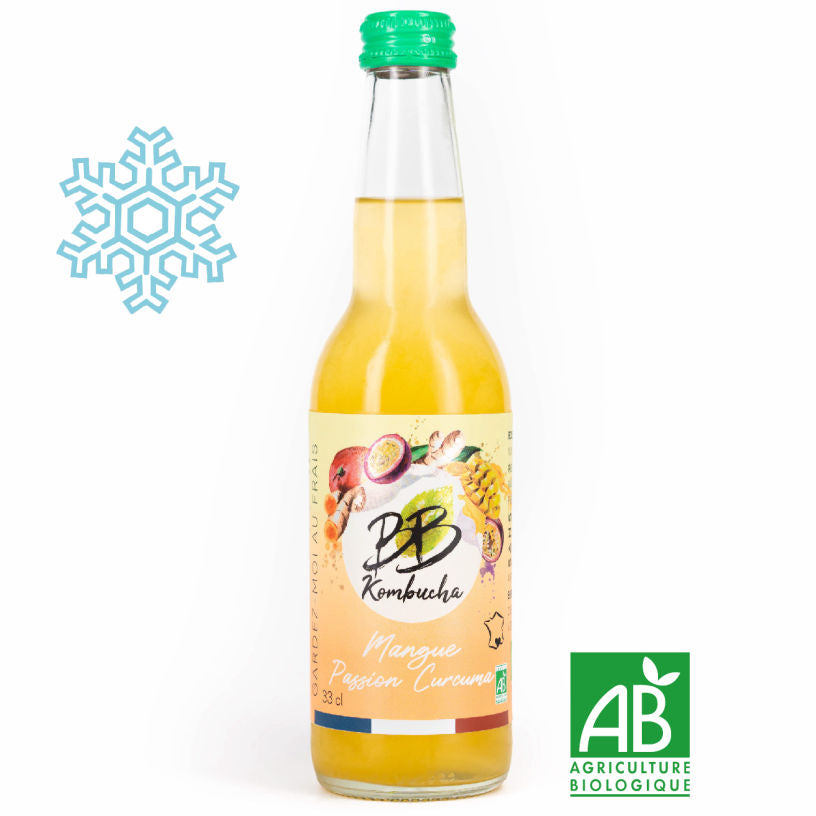 BB Kombucha mangue passion curcuma